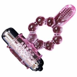 Baile Silicone Ring Pink – 10 Rhythm Intimate Vibration System