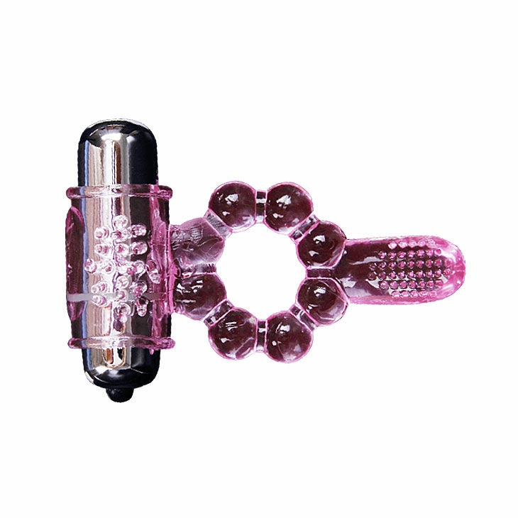 Baile Silicone Ring Pink - 10 Rhythm Intimate Vibration System