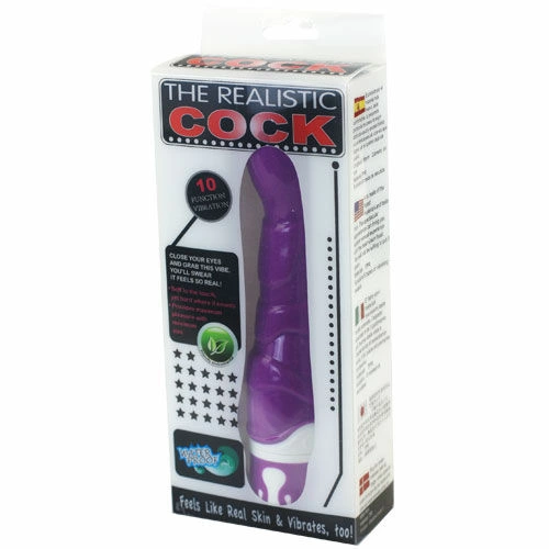 Baile Sensation Violet Silicone Intimate Massager 10 Modes 22 cm