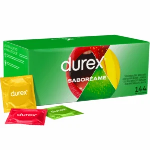 Durex Pleasure Fruits Condoms 144 pcs - Colorful, Flavored, Easy-On Design