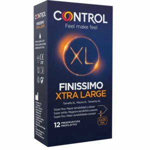 Control Finissimo XL 12-Pack Ultra-Thin Latex Protection 57mm