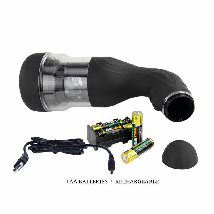 „Baile Rotation Lover“ automatinė intymi sistema 5 greičių 5 V juoda
