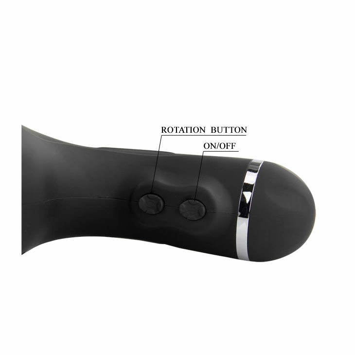 „Baile Rotation Lover“ automatinė intymi sistema 5 greičių 5 V juoda