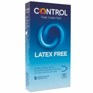 CONTROL be poliuretano itin ploni prezervatyvai be latekso 5 pak. 58 mm