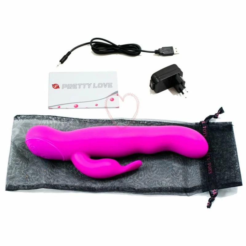 Pretty Love Hale Lilac Rotator - 30 Vibration & 7 Rotation Modes, 23.1 cm