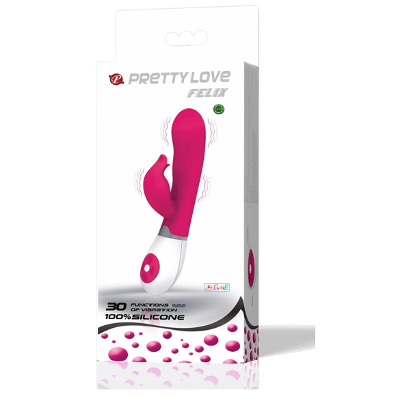 Pretty Love Felix Lilac Intimate Device with Dual Stimulation 21cm