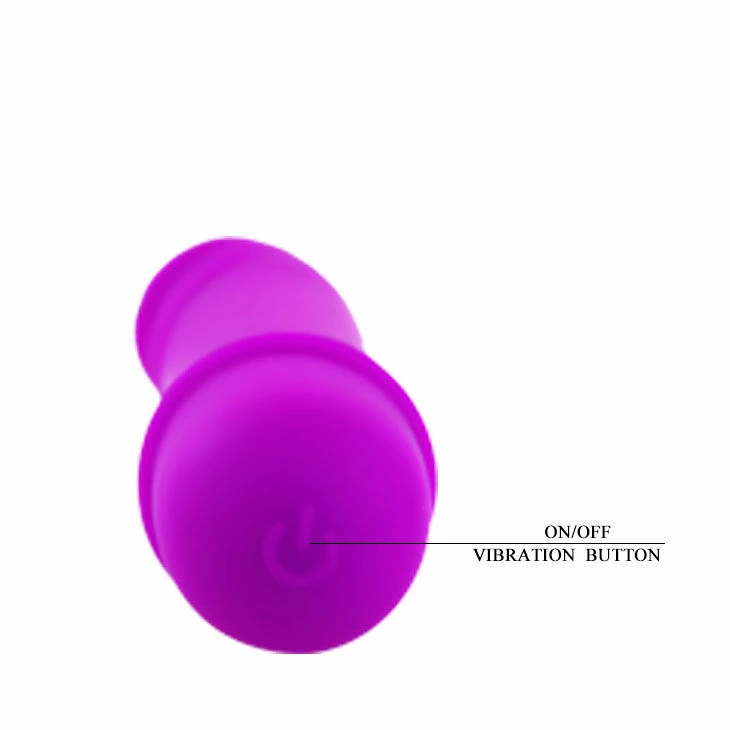Pretty Love Beck Mini Massager Lilac 10-Function, 12.5cm Silicone