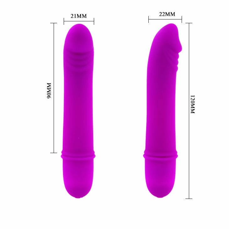 Pretty Love Beck Mini Massager Lilac 10-Function, 12.5cm Silicone