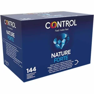 Control Adapta Forte 144-Pack Ergonomic Transparent Condoms