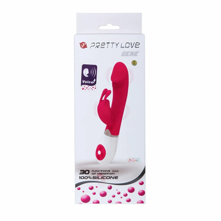 Pretty Love Flirtation Gena Voice-Controlled Silicone Intimate Device, 20.5cm