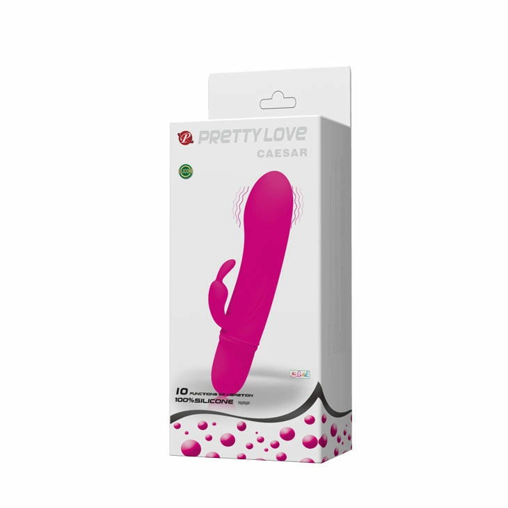 Pretty Love Caesar Lilac Intimate Massager with Dual Stimulation, 12.7 cm