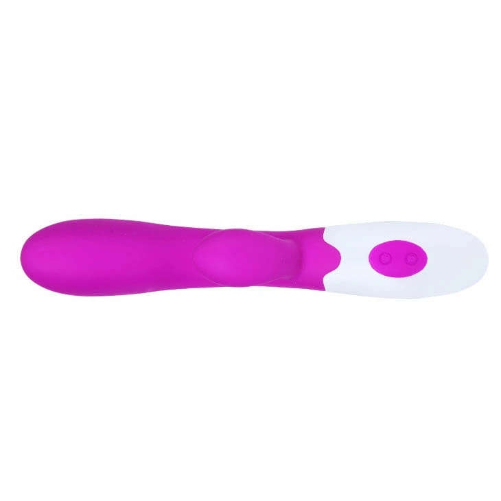 Pretty Love Alvis Dual Motor Vibrator Lilac/White 20 cm Ergonomic Design