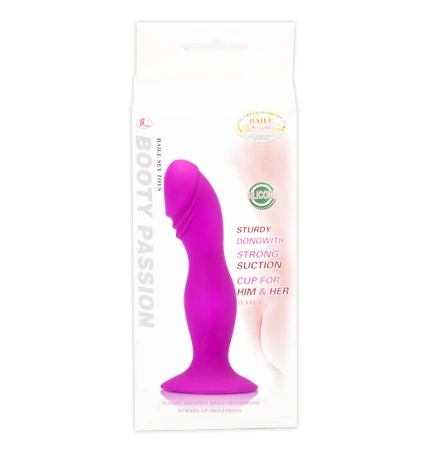 Pretty Love Booty Passion silikoninis kištukas su siurbimo pagrindu, 16,5 cm