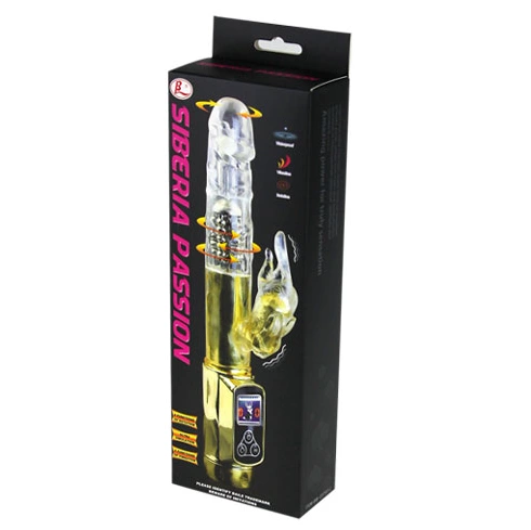 Baile Siberia Passion Gold Dual-Action Intimate Device with LED Panel