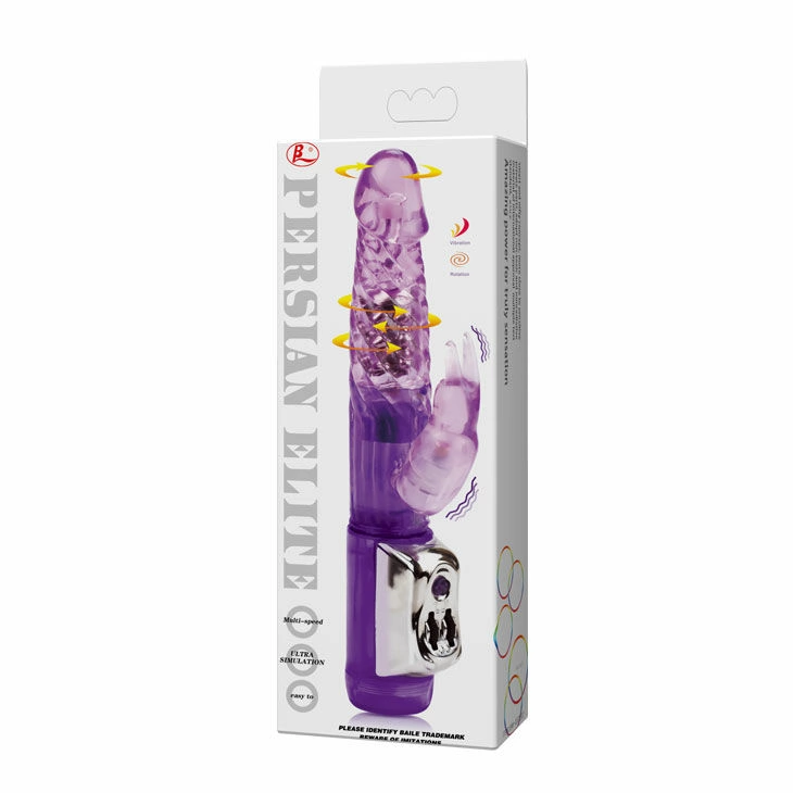 Baile Persian Elite Rabbit Multi-Function Rotating Silicone Model 23cm
