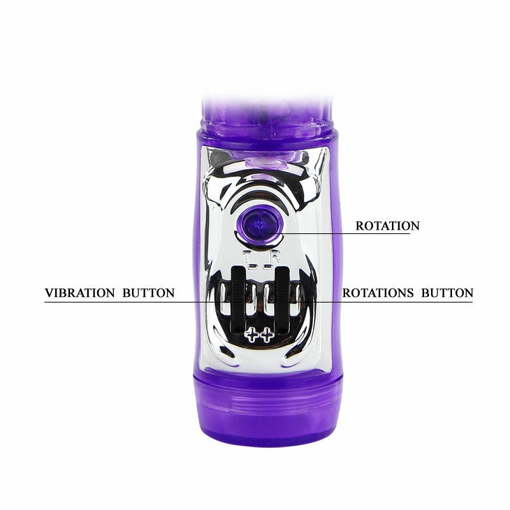 Baile Persian Elite Rabbit Multi-Function Rotating Silicone Model 23cm