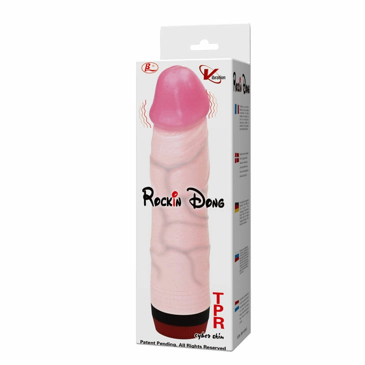 Baile Rockin Dong III Intimate System Vibrating TPR 21.5cm Beige