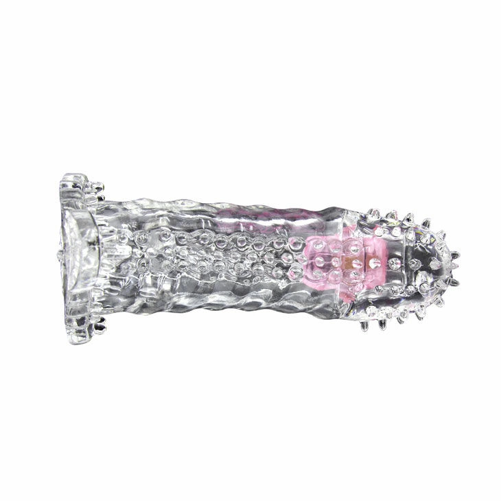 Baile Brave II Man Sensor Extension Flexible Vibrating Sleeve 18cm