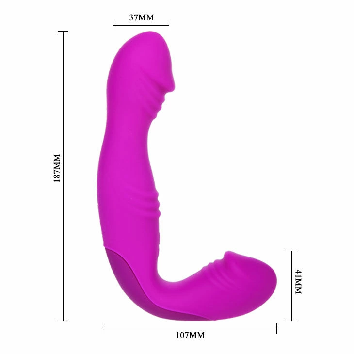 Pretty Love Angelo Arnes Lilac - Rechargeable Dual-Motor Intimate System