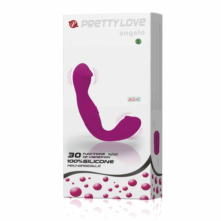 Pretty Love Angelo Arnes Lilac - Rechargeable Dual-Motor Intimate System