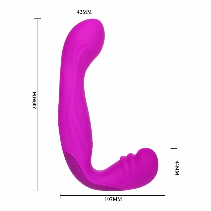 Pretty Love Beau Intimate Dual-Ended Harness Lilac Rechargeable Silicone