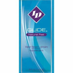 ID Glide Water-Based Lubricant 7.5 ml - Ultra-Smooth Formula, Mini Pack