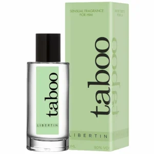 RUF Taboo Libertin Perfume for Men 50ml - Woody Floral Scent with Pheromone Complex