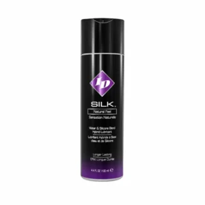 ID Silk Hybrid Lubricant 130ml - Silicone & Water Blend, Natural Touch