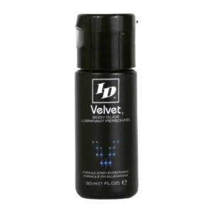 ID Velvet Premium Silicone Body Glide Lubricant 30ml - Ultra Long-Lasting