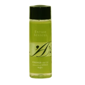 Extase Sensual Mojito Heat-Effect Massage Oil with Pheromones 100ml
