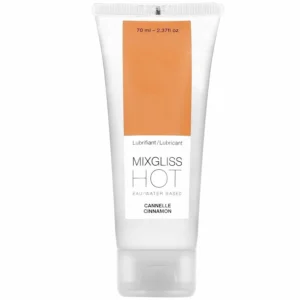 Mixgliss Heat Effect Lubricant Cinnamon Aroma 70ml - Warming Formula
