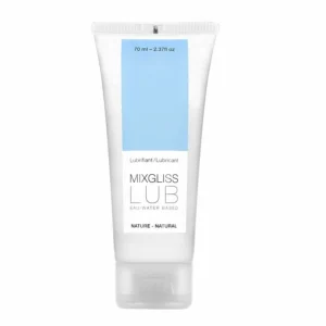 Mixgliss Natural Water-Based Lubricant 70ml Unscented Formula