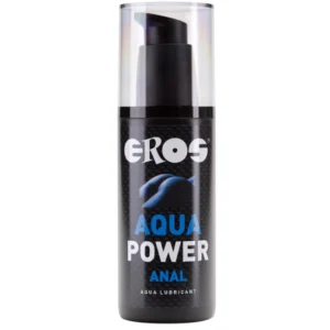 EROS Power Line Anal Lube 125ml - Water-Based, High-Density Formula