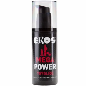 EROS Power Line Silicone Lubricant for Toys 125ml - Long-Lasting, Neutral