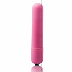 BAILE Magic X10 Vibrating Bullet - 10 Modes, Soft Silicone, Pink, 9cm