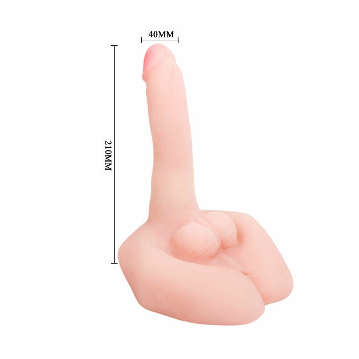 „Baile Mr. Big Anatomical Intimate Machine“ su vibracija ir valdymu balsu, „Flesh“.