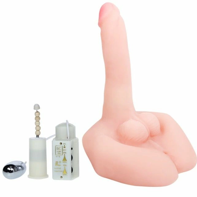 „Baile Mr. Big Anatomical Intimate Machine“ su vibracija ir valdymu balsu, „Flesh“.