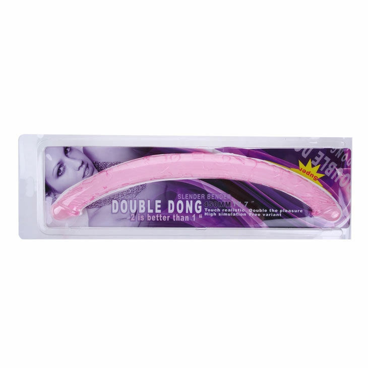 Baile Pink Flexible Double-Ended Intimate Model 44.5 cm