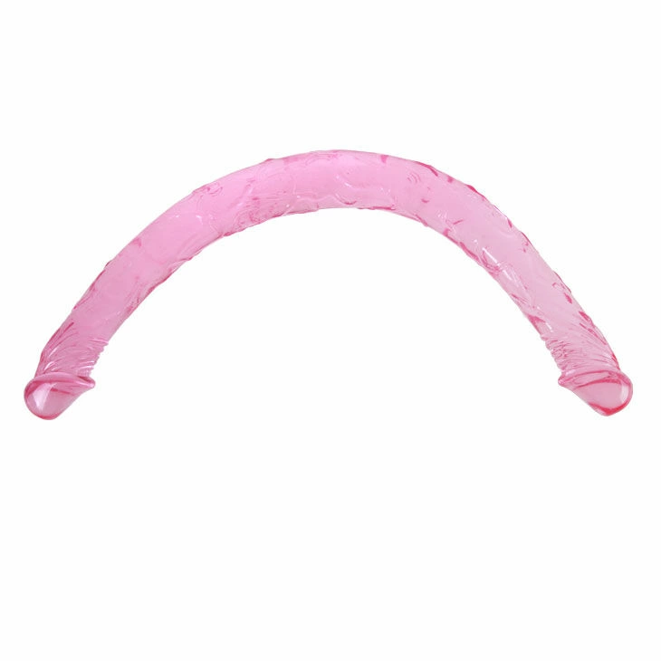 Baile Double Dong Blue 44.5 cm Flexible Dual-Ended Intimate Model