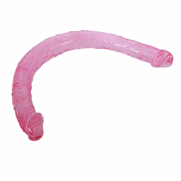 Baile Double Dong Lilac 44.5 cm - Flexible Dual-Ended Intimate Model