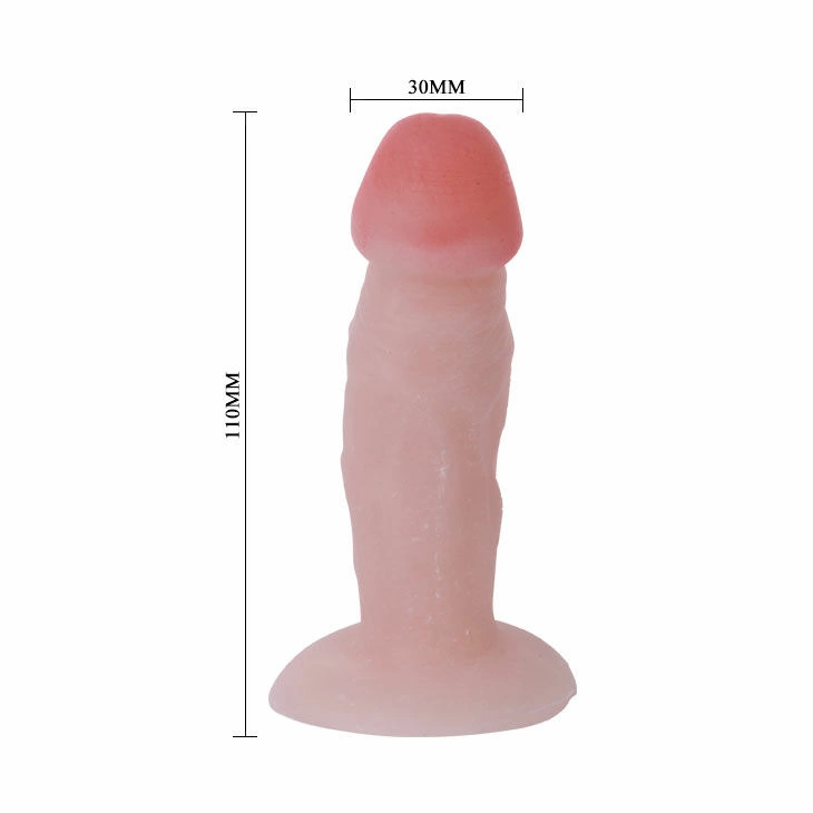 Baile The Little Plug 11 cm - kompaktiškas intymios spalvos treniruoklis, juodas