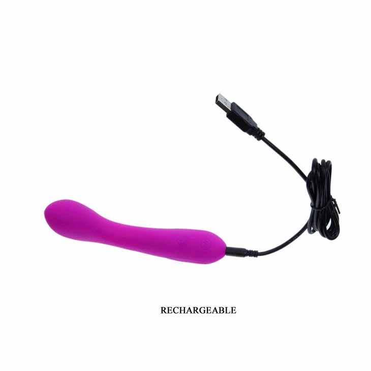Pretty Love Tony Lilac Rechargeable Dual-Motor Silicone Massager 15cm