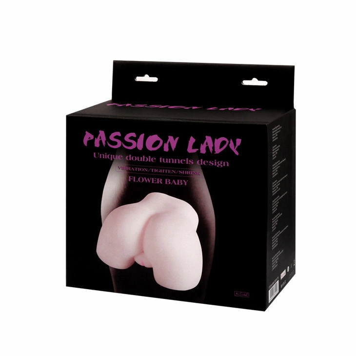 Baile Passion Lady II Flower intymi mašinėlė su vibravimo sistema 21cm