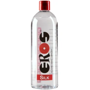 EROS Silk Silicone-Based Lubricant 500ml - Long-Lasting Medical Formula