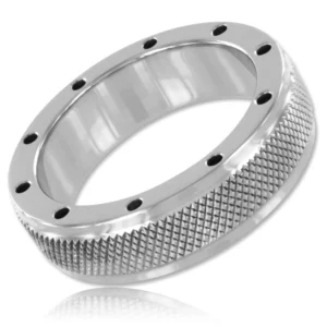 METAL HARD Plienas Anatominis intymus žiedas 40mm Ergonomiškas dizainas