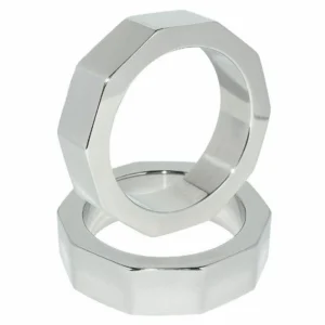 METAL HARD Stainless Steel Intimate Ring 45mm Ergonomic Design