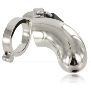 METAL HARD BRIG Stainless Steel Secure Chastity System 40/45/50mm Rings
