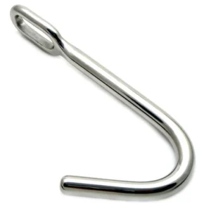 METAL HARD Steel Restraint Hook with Ring, 7.6 cm, High-Strength Steel
