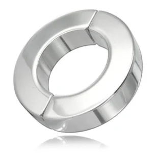 Metal Hard Stainless Steel Anatomical Ring 14mm - Secure Fit, 35mm Inner Diameter