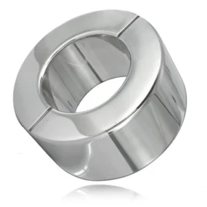 METAL HARD Stainless Steel Anatomical Ring 30mm Adjustable Fit